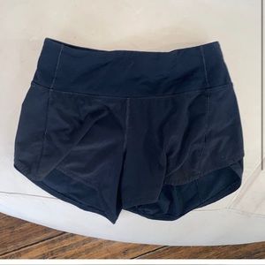 navy lululemon shorts size 2